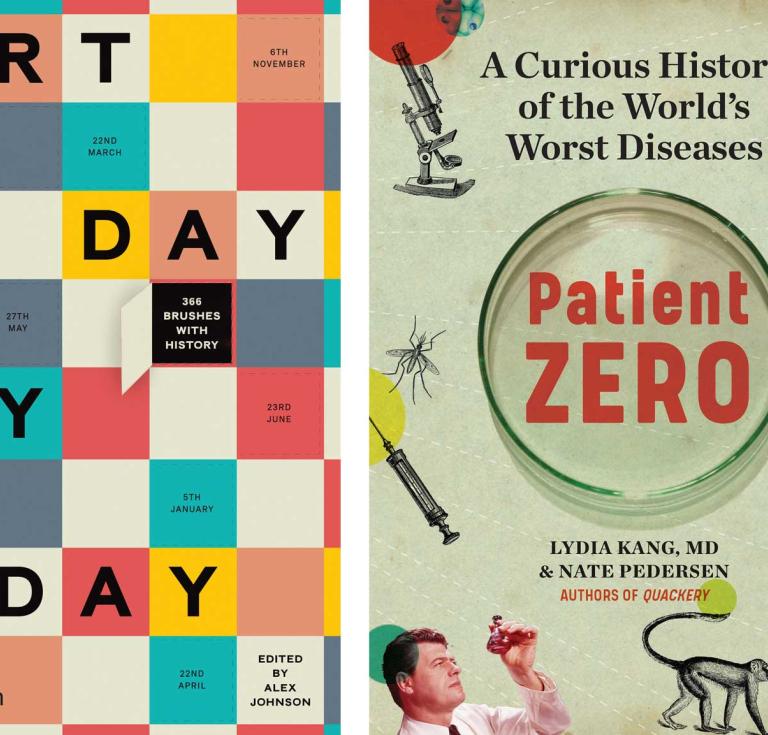 Art Day by Day / Patient Zero book covers