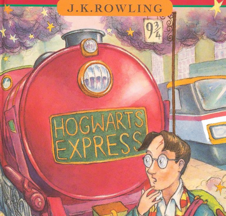 Harry Potter cover art detail