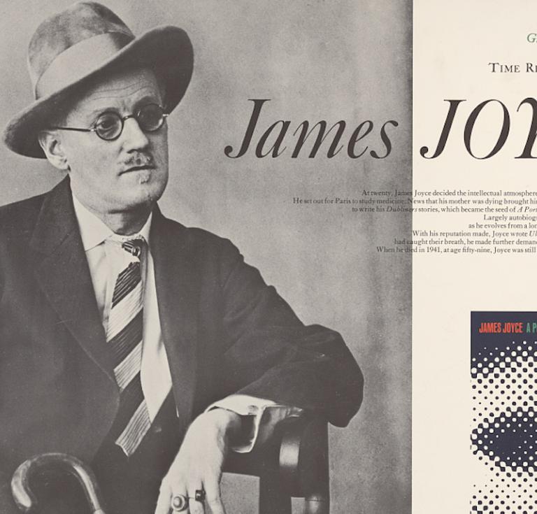 James Joyce poster
