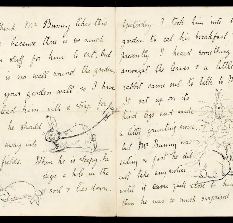 Beatrix Potter letter 1892
