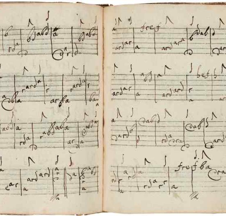 17th-Century Music Manuscript