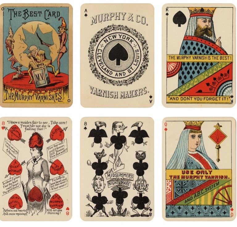 “Murphy Varnish” transformation playing cards