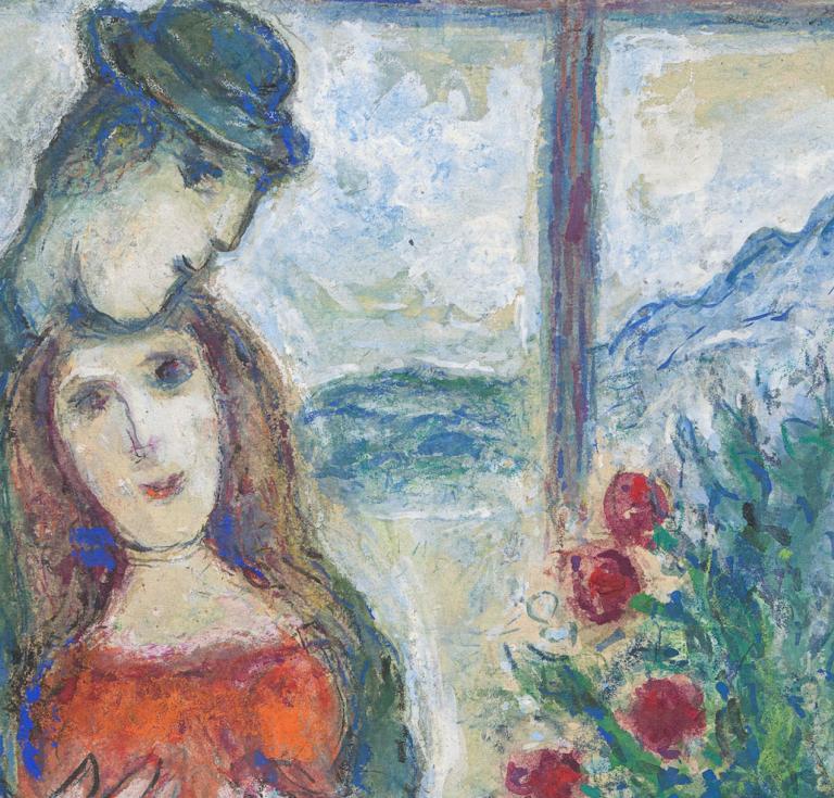 Marc Chagall’s 1961 Devant la Fenêtre à Sils