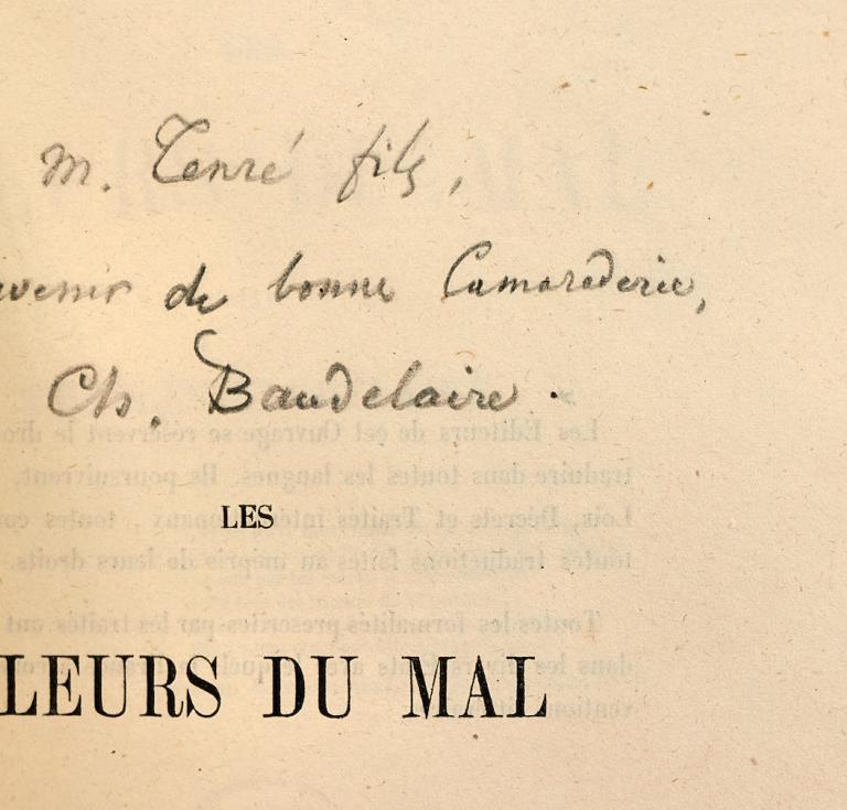 Charles Baudelaire’s Les Fleurs du Mal (1857)