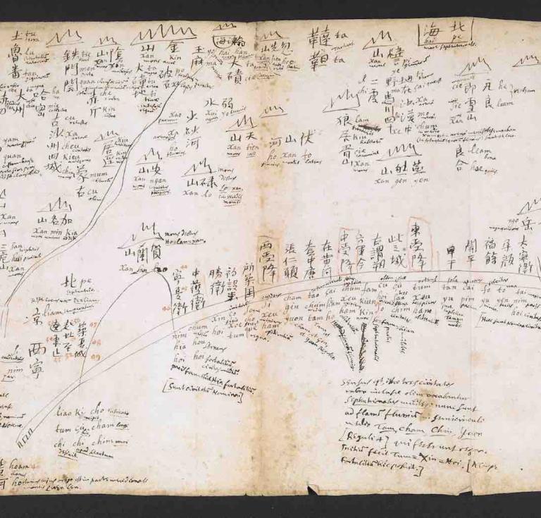 Shen Fuzong's manuscript (MS Sloane 853a f037)