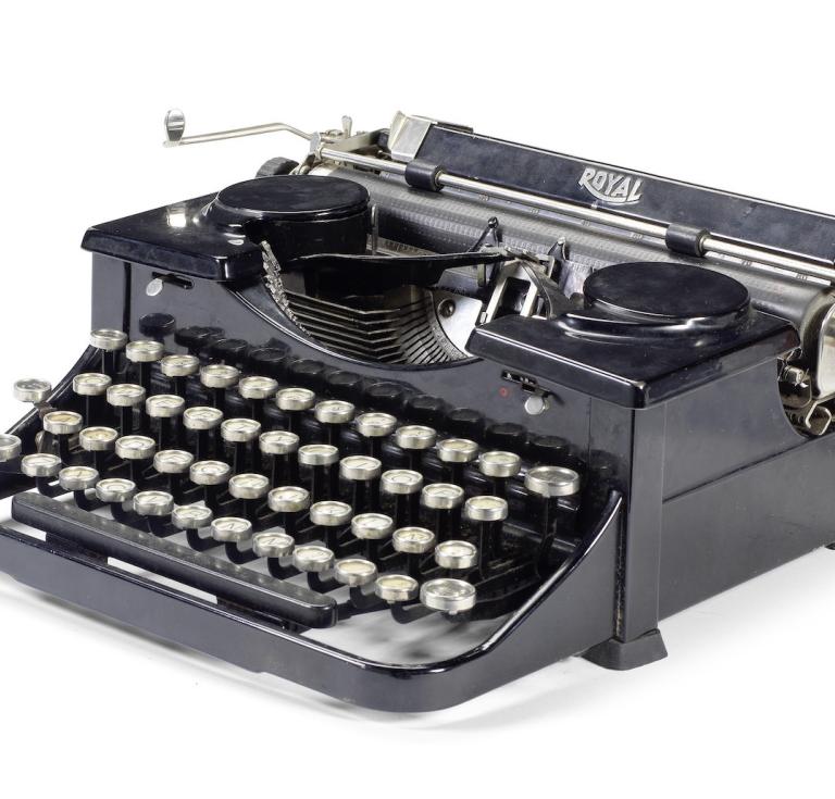 orson welles' typewriter