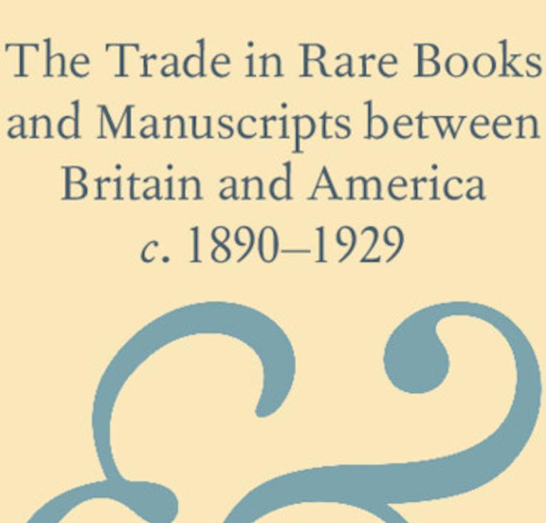 trade in rare books book cover
