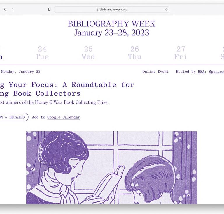 bibliography week