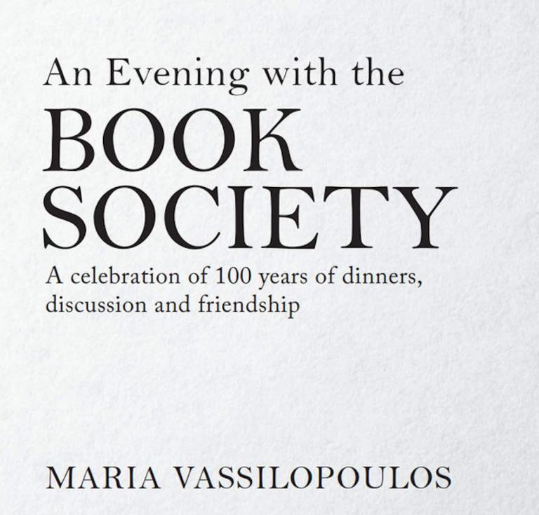 an evening with the book society