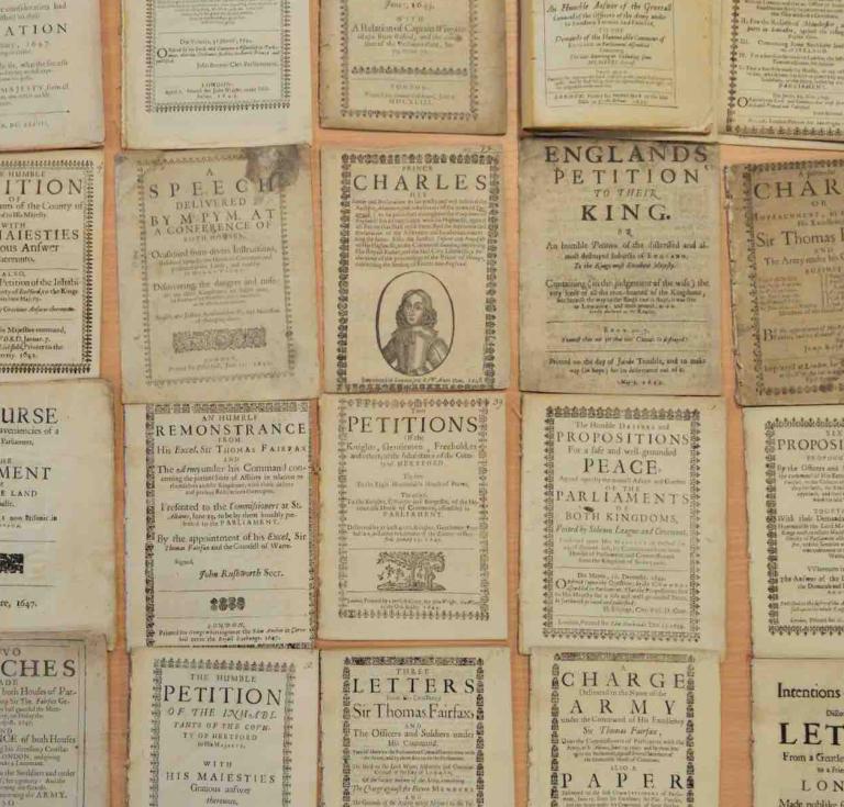 Part of a collection of Civil War Pamphlets – Sold for £16,000