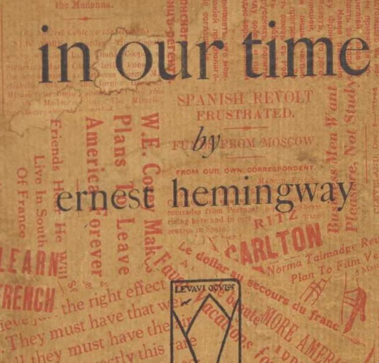Ernest Hemingway’s presentation copy to Maxwell Perkins of the rare 1924 limited edition of his short story collection in our time