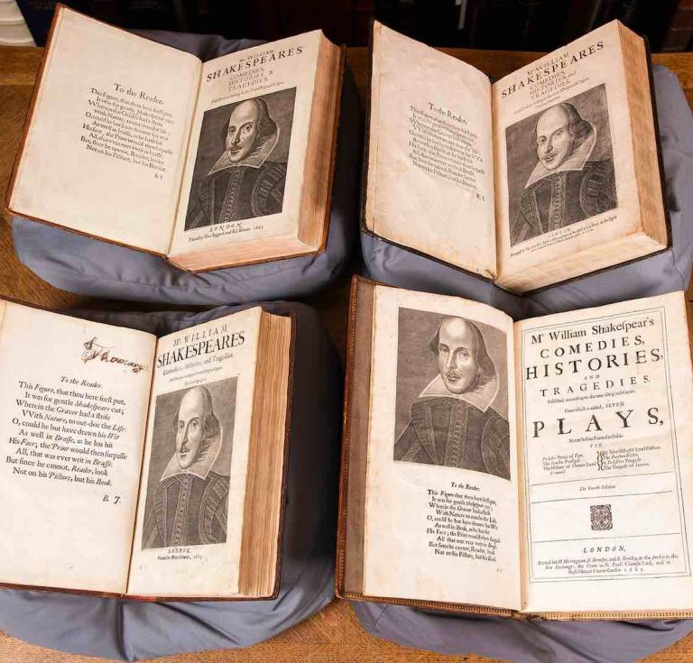 The 17th century Shakespeare Folios and Poems