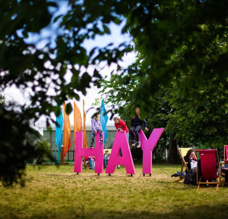  General site at Hay Festival 2022 
