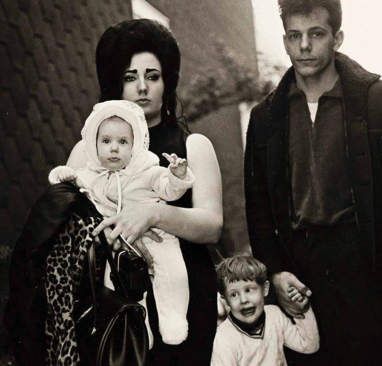 Diane Arbus, A young Brooklyn family going for a Sunday outing, N.Y.C