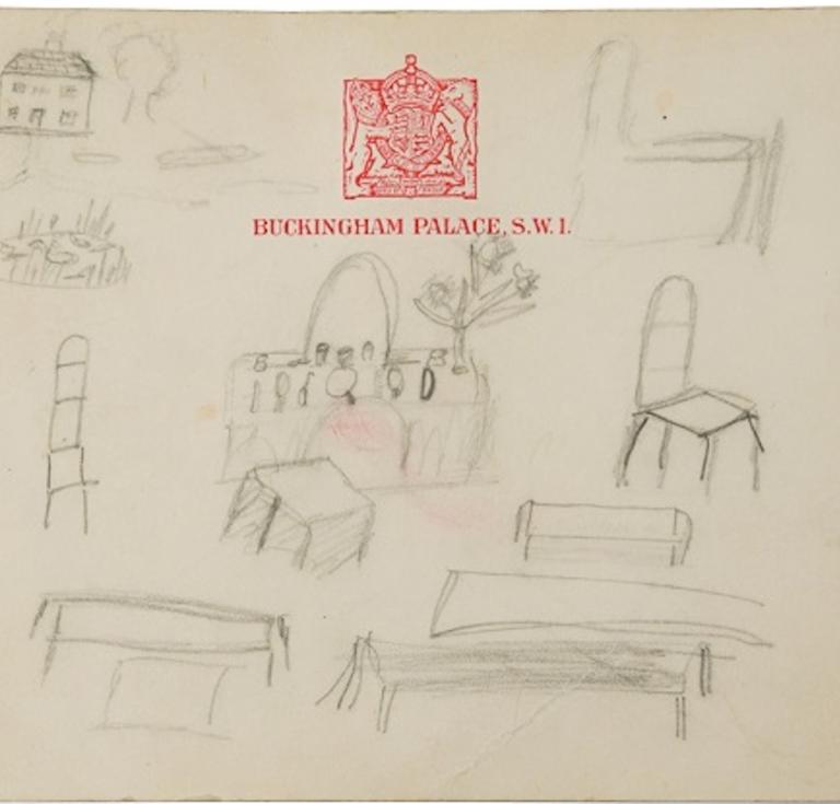  Queen Elizabeth drawing