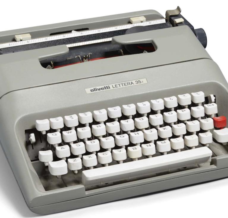 Olivia de Havilland's Typewriter