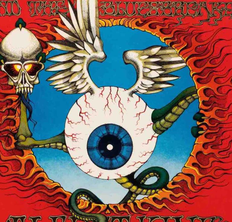  Jimi Hendrix 1968 Flying Eyeball Concert Poster