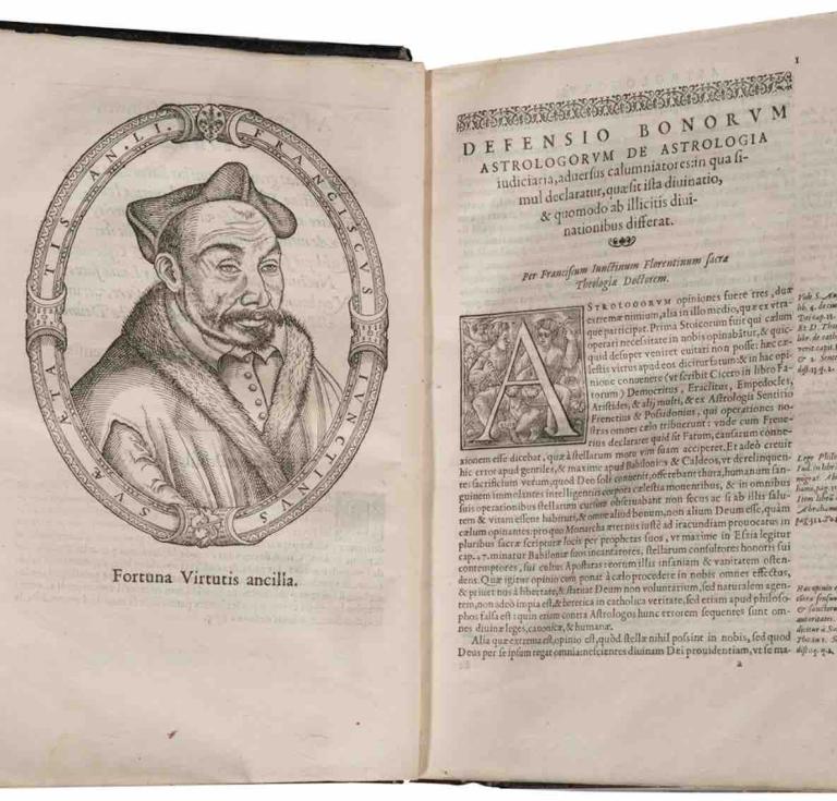 Franciscus Junctinus' (c. 1523-1590) Speculum Astrologiae quod attinet ad judiciariam rationem nativitatum atque annuarum revolutionum