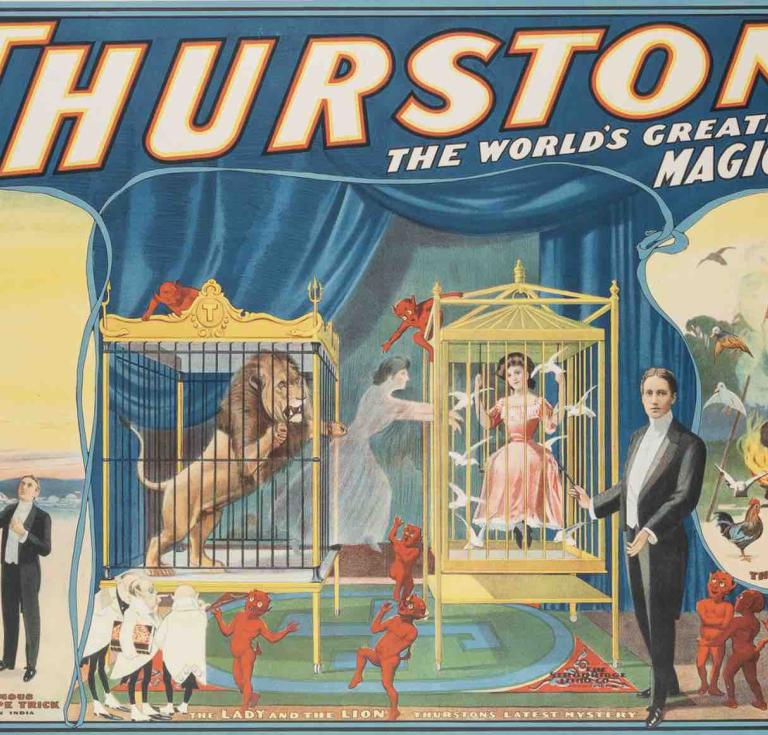 Thurston The World's Greatest Magician poster