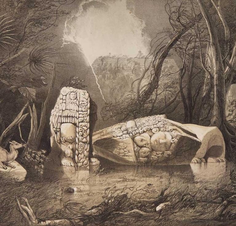 Plate from Catherwood's Views of the Ancient Monuments