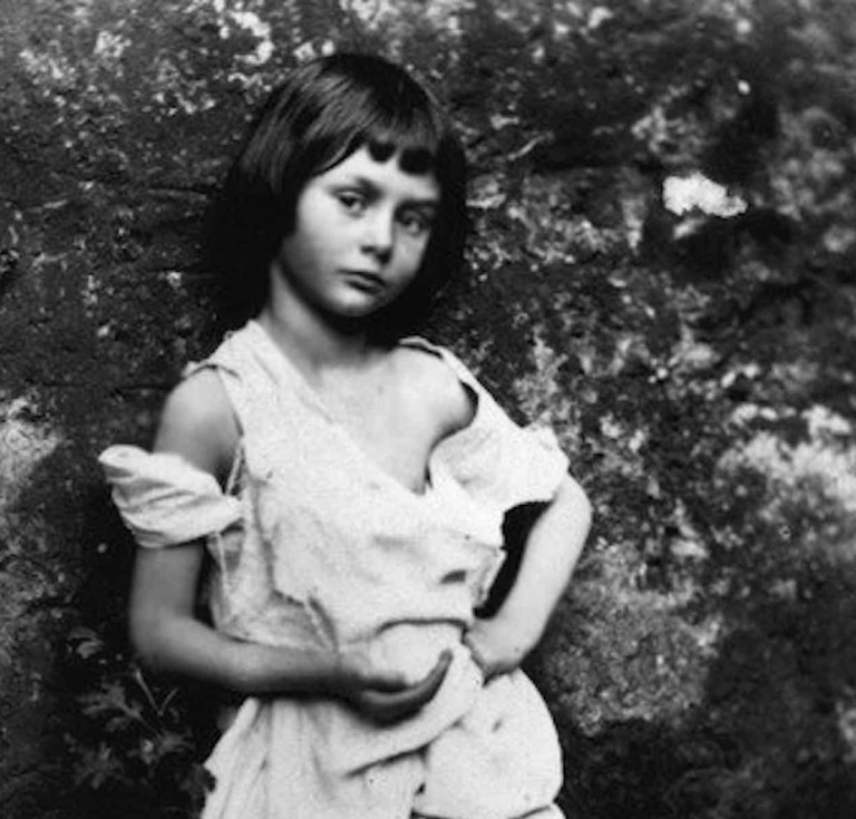 Alice Liddell's 'Beggar Maid' photograph by Dodgson