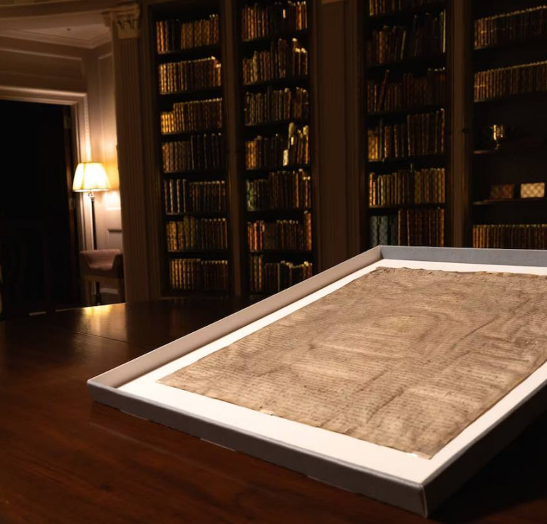 Harvard Law School's original Magna Carta