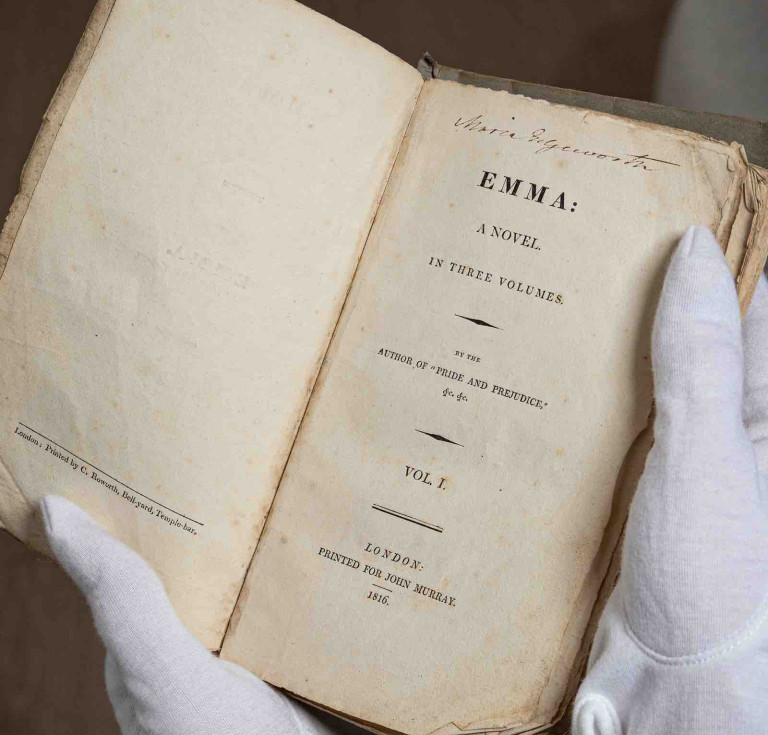 The Maria Edgworth copy of Emma