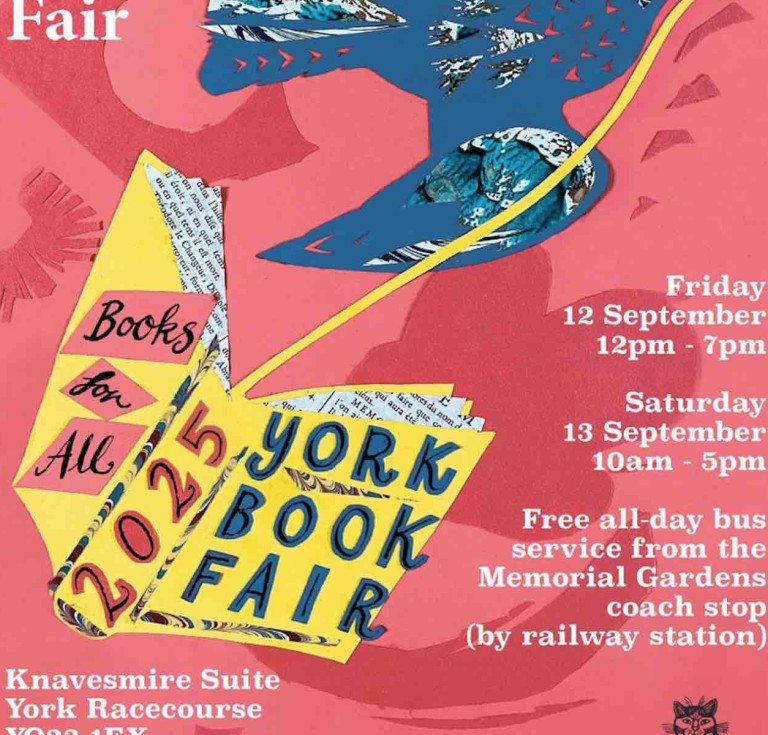 York 2025 Rare and Antiquarian Book Fair poster