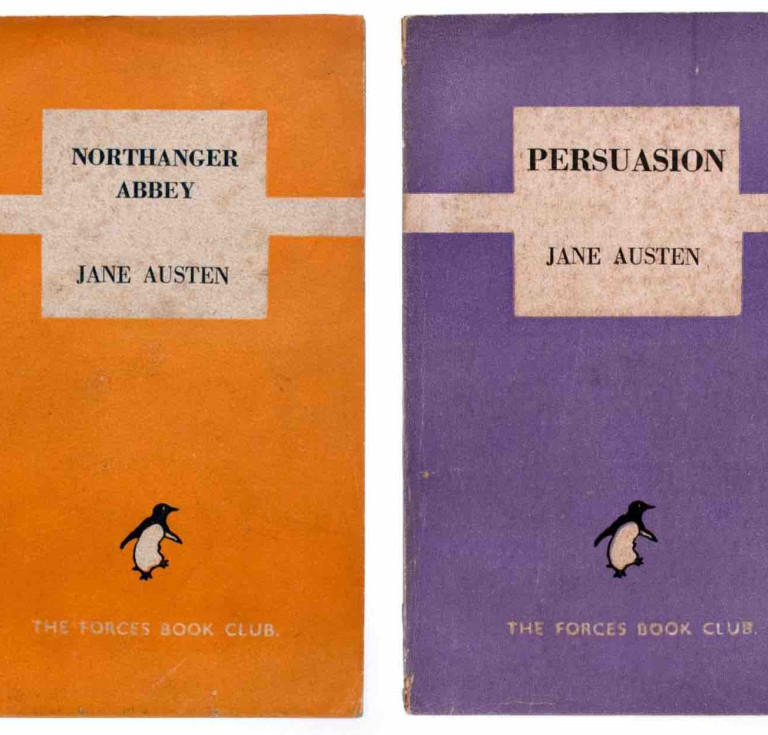 Persuasion and Northanger Abbey. The Forces Book Club series (London, Penguin Books, 1943)