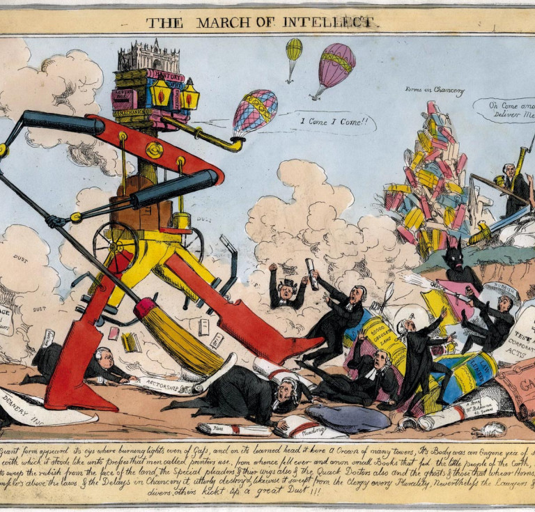 Robert Seymour, The March of Intellect (London, 1828)