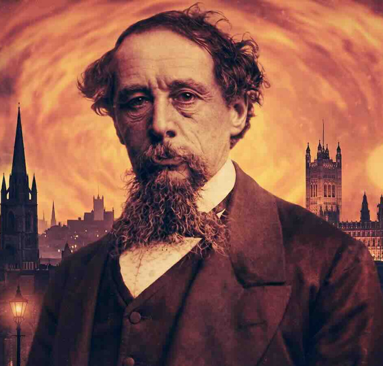 Charles Dickens television series logo