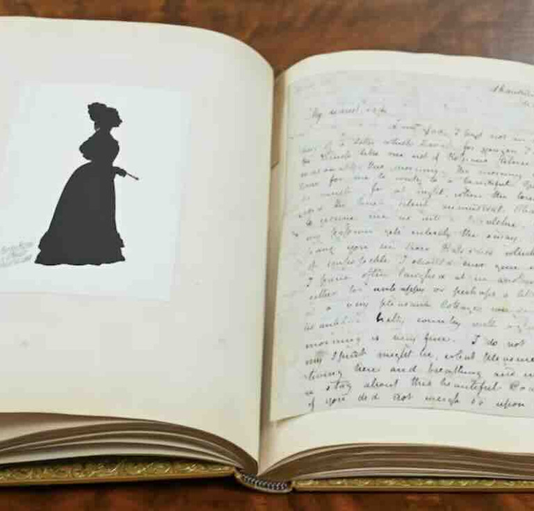 One of the recovered handwritten letters John Keats to Fanny Brawne