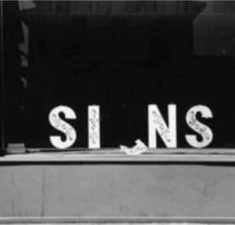 Untitled b from the series Riding 1st Class on the Titanic, 1974-1998, by Nathan Lyons