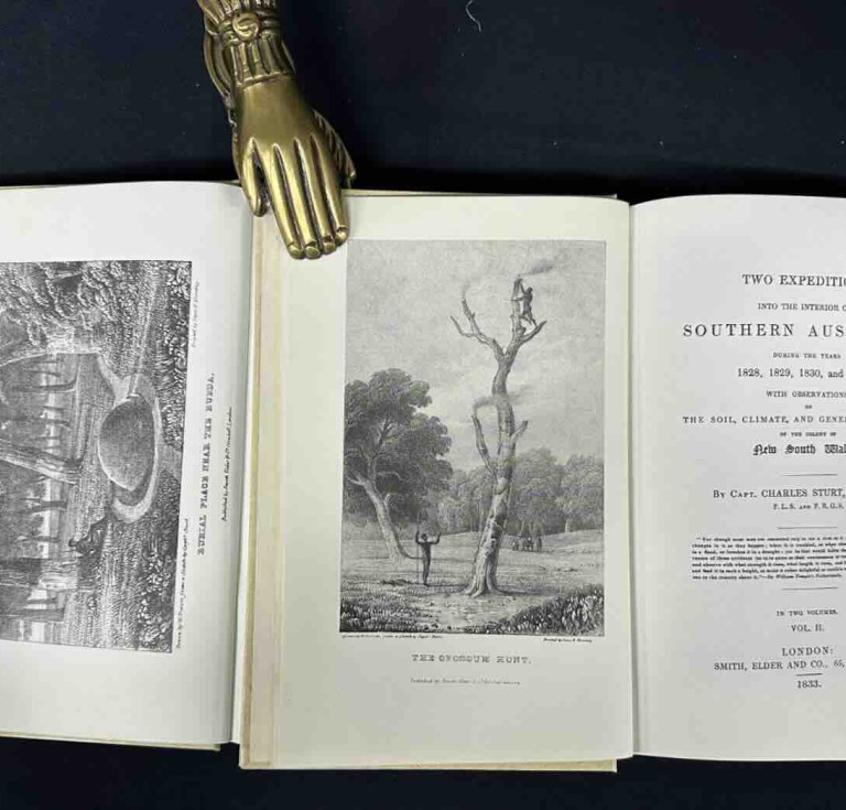 Expeditions into Southern Australia by Charles Sturt