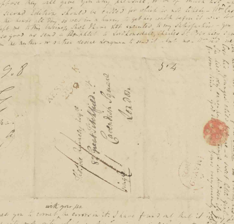 Part of the Wordsworth letter acquisition