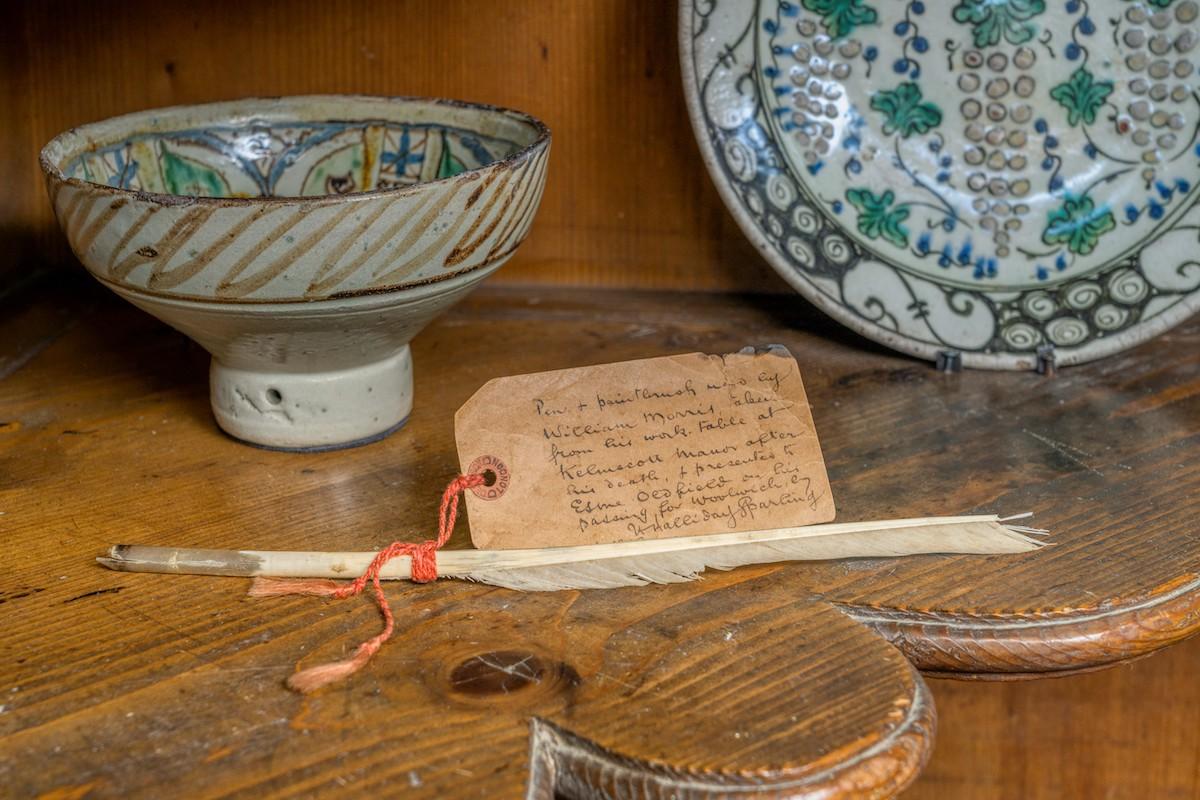 William Morris's quill 