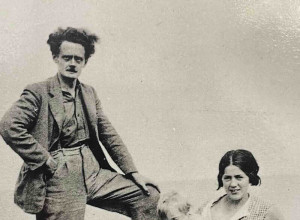 Chris, Valda and Michael Grieve in Whalsay, summer 1933