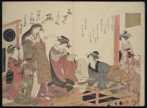 Kitao Masanobu's 'Yoshiwara Courtesans'