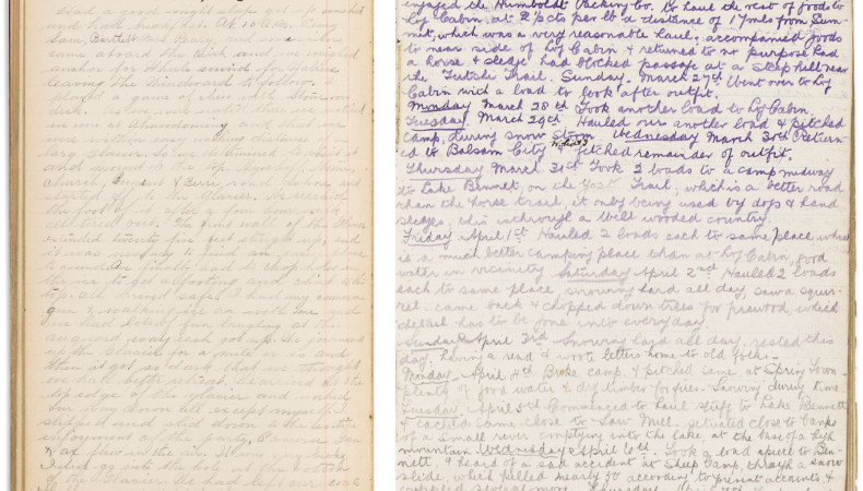 Herbert Berri, diary of the Peary Relief expedition